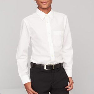 Nordstrom kids White Long Sleeve Button Down